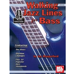Walking Jazz Lines for Bass /OA Bass Guitar Bgtr