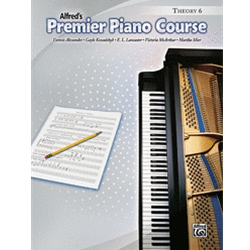 Alfred's Premier Piano Course, Theory 6