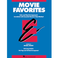 Essential Elements Movie Favorites - Eb Baritone Saxophone Supplement