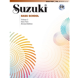 Suzuki  Bass School, Volume 2 W/CD