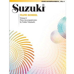 Suzuki Flute School, Volume 6 Piano Accompaniment