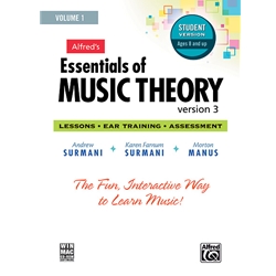 Essentials of Music Theory: Software, Version 3 CD-ROM Student Version, Volume 1