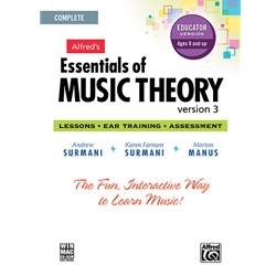 Essentials of Music Theory: Software, Version 3 CD-ROM Educator Version, Complete Volume