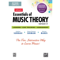 Essentials of Music Theory: Software, Version 3 Network Version, Complete Volume (for 5 users)