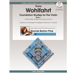 Wohlfahrt Foundation Studies 1 Violin