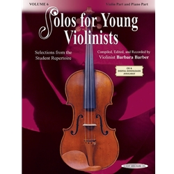 Solos For Yng Violinst 6/Piano Folio
