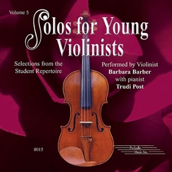 Solos for Young Violinists CD, Volume 5 [Violin] CD