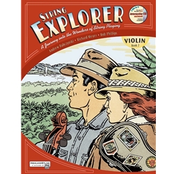 String Explorer, Book 2 [Violin] Book & Online Audio
