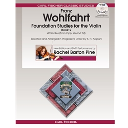 Wohlfahrt Foundation Studies 2 Violin Folio