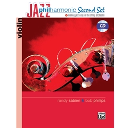 Jazz Philharmonic: Second Set [Violin] Book & CD