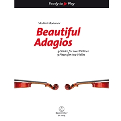 Beautiful Adagios for two Violinl