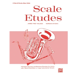Scale Etudes [C Flute (C Piccolo, Oboe, Violin)] Book
